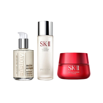 SK-II&希思黎神仙水230ml+希思黎全能乳液125ml+SK-II面霜80g