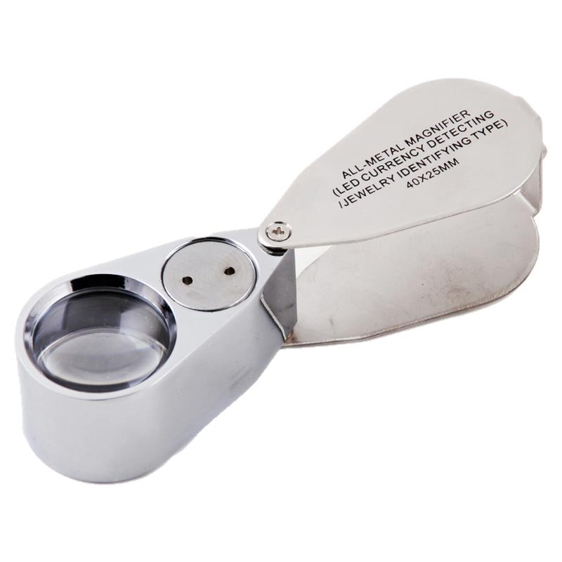 放大镜珠宝鉴别专用玉石鉴定正品光学40x钱币高档古玩专业玉器