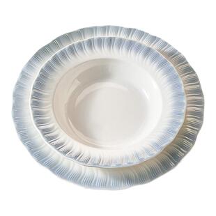 法式碗碟套装家用碗2026新款高颜值餐具乔迁新居碗筷釉下彩碗盘子