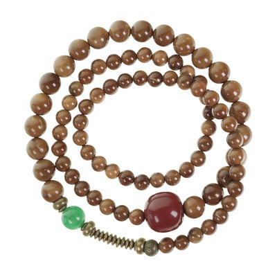 曲尾花复古民族风可把玩库克手串