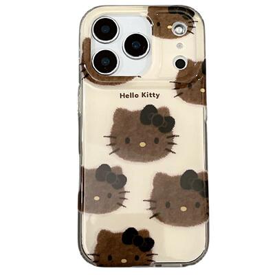 黑皮HelloKitty适用苹果手机壳