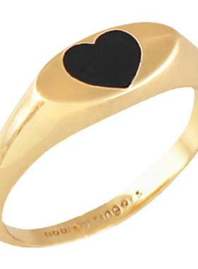 noonoofingers简约爱心印记戒指