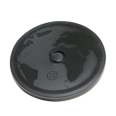 鱼缸底座转盘 鱼缸展示台 圆形托架旋转底座