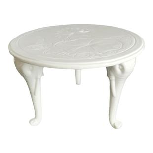 花瓶陶瓷底座摆件青石头莲花座台现代白色实木雕佛像托架增高中式