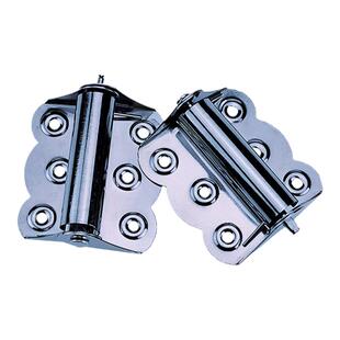 不锈钢蝴蝶合页纱门自动关门闭门器平面沙门纱窗复位回弹弹簧合页