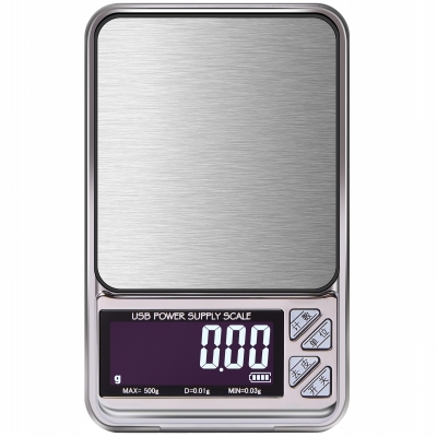 匡帝便携黄金克重电子秤小型充电