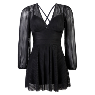 大码泳衣女夏网红ins长款遮肚显瘦钢圈女款连体黑色大胸长袖温泉