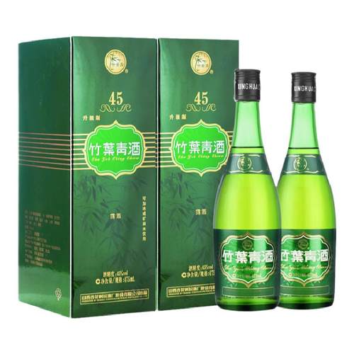 汾酒竹叶青酒45度牧童礼盒475ml*2瓶山西杏花村酒_虎窝淘