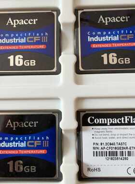 询价-Apacer宇瞻工业级CF卡 III 16GB，宽温型，适合