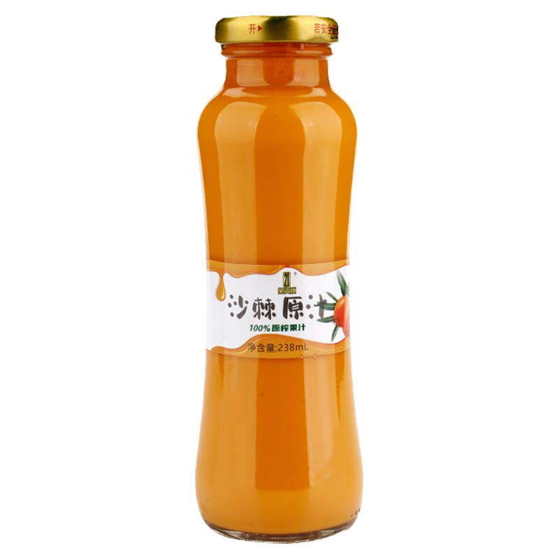 新疆阿勒泰全果沙棘原汁238ml*10