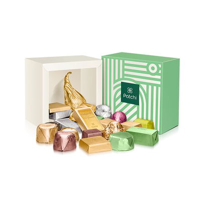 Patchi芭驰迪拜夹心巧克力坚果榛子进口高端礼盒零食生日礼物黑巧