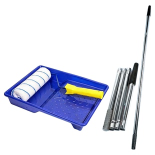 加长乳胶漆滚筒刷墙专用伸缩杆家用内墙刷涂料滚筒羊毛刷刷漆工具