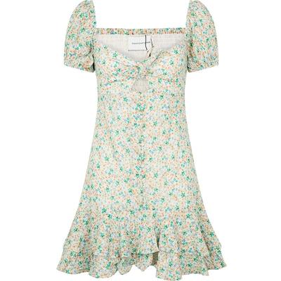 【折扣】Significant Other 清新碎花胸前结式女士裙连衣裙