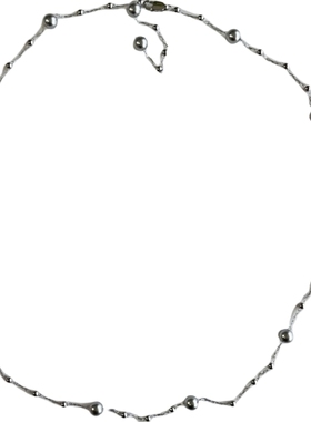 百搭链条叠戴长项链颈链女