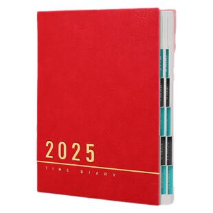 2026年a4日程本b5大号笔记本子365天一天一页考研时间管理自律打卡计划表高颜值日记本办公记事本定制logo