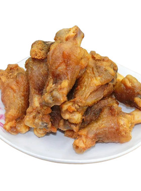 【微烤干香鸡翅根】广东耐嚼小鸡腿追剧咸香办公室休闲美味零食