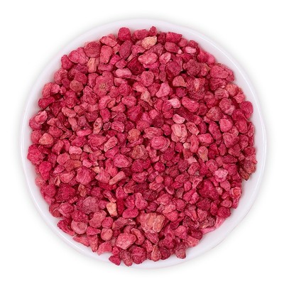冻干树莓干粒丁碎粉果干烘焙商用蛋糕装饰烘焙批发水果干酥脆零食