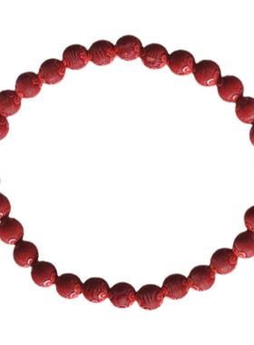 朱砂手串正品蛇年本命年辰砂手链