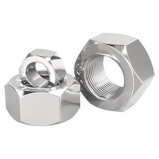 304不锈钢反牙六角螺母细牙螺帽左旋左牙螺丝帽M3M4M5M6M8M10-M33