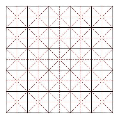 赵北定制米字格书画毛毡垫