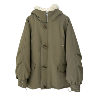 90%白鸭绒 加厚羊羔毛领重工酵洗超轻超超暖派克服中长款羽绒服