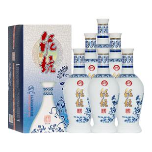 泥坑 至兴青花42度浓香型白酒粮食酒 河北特产酒 500ml*6瓶箱装