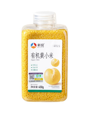 新良有机黄小米450g小米五谷杂粮