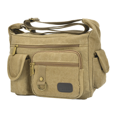 古木子潮流大容量多隔层耐磨男包