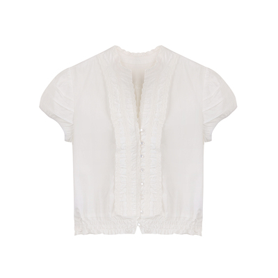 SourceWithU两穿刺绣衬衫短中裙