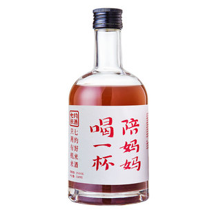 七约米酒有机黑米酒正宗糯米酒农家自酿5度350ml母亲节礼物送妈妈