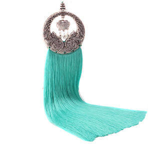 大号纯手工中国结流苏吊坠人造丝真丝穗子古风吊穗顺畅中国风挂件