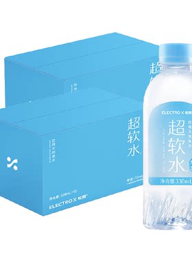 粒刻天然弱碱性苏打水天然0气0糖
