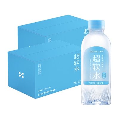 粒刻天然弱碱性苏打水天然0气0糖