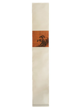 宋画马远山水小品挂画