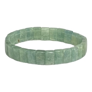 天然绿蓝晶手排手链女款时尚小清新简约水晶手串饰品百搭送女友