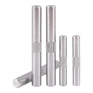 304不锈钢中间滚花销圆柱销钉滚花销轴M2M3M4M5M6*4*6X8X10/12/14