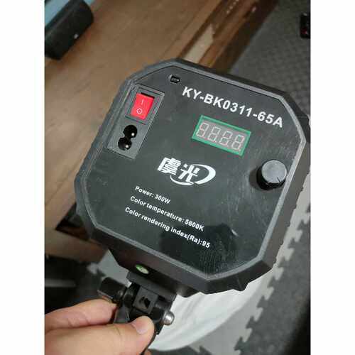 虞光KY-BK0311-65A球形补光灯 300W 5600K 数显屏