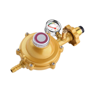 家用1.2液化气减压阀煤气家庭大流量燃气低压气阀新国标自锁气瓶