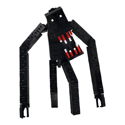 MC我的世界雾中人超可动手办