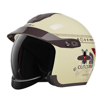 2025新款内推式镜片男女头盔