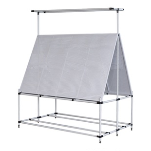 汽车线束布线架双面工装架工作台排线挂板洞洞板架线束预装布线台