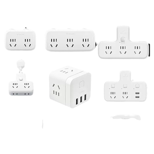 公牛插座转换器分插器面板多孔多空插排无线正品三角项金牛转接头