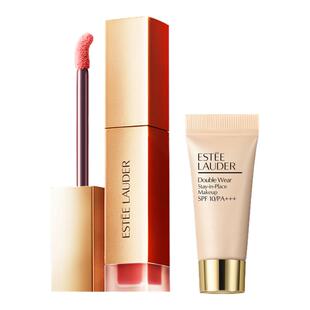 【新品上市】雅诗兰黛「丝雾」唇釉 液态小金管口红持久轻润显色