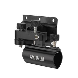 伟冠新钓箱配件左右通用型万向炮台架鱼护架拉饵盘架前置大物炮台