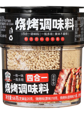 吉得利四合一烧烤调味料烤肉蘸料