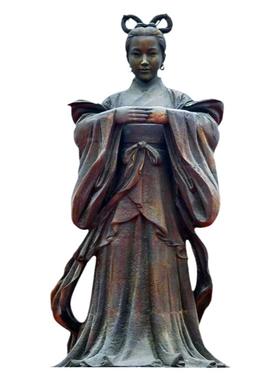 历史文化铜雕像校园玻璃钢