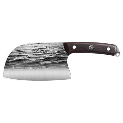 十八子作锻打圆头斩切刀