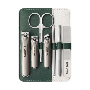 便携高品质2026新款指甲刀套装家用指甲剪斜口钳男士鼻毛剪挖耳勺