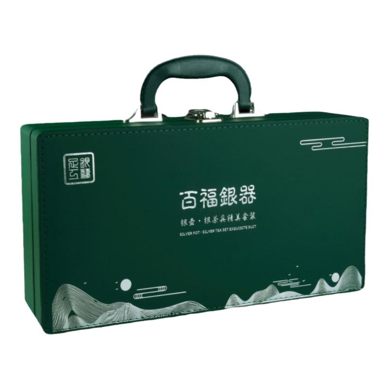 999银壶银茶杯足银茶具套装