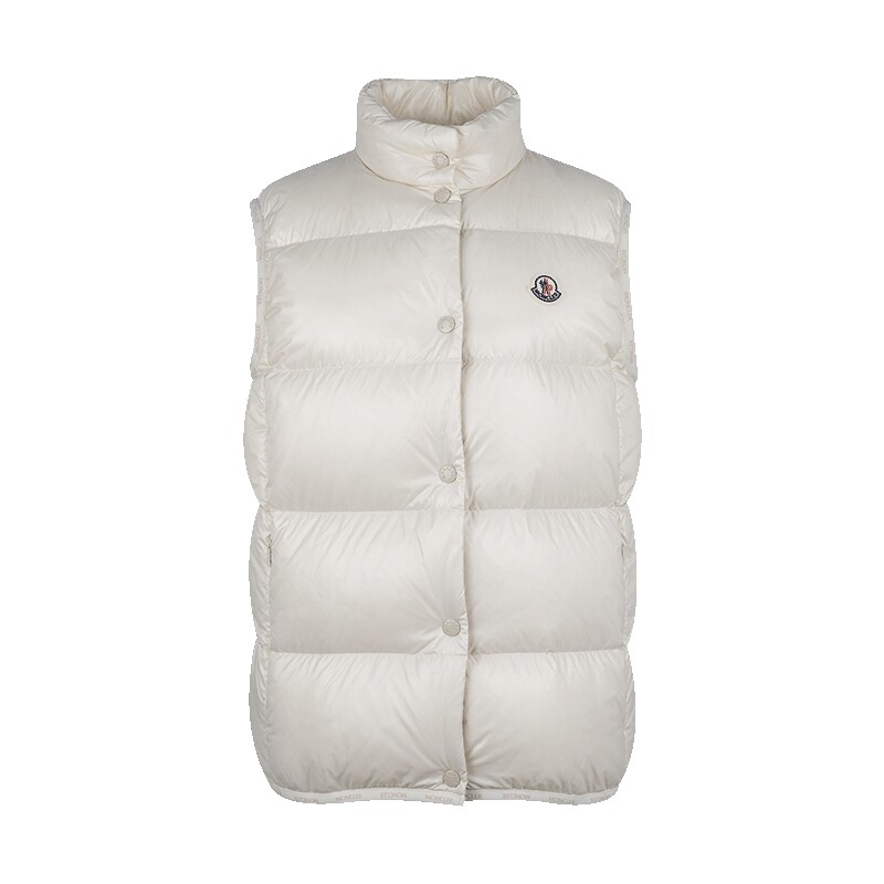 Moncler/盟可睐徽章羽绒马甲女士